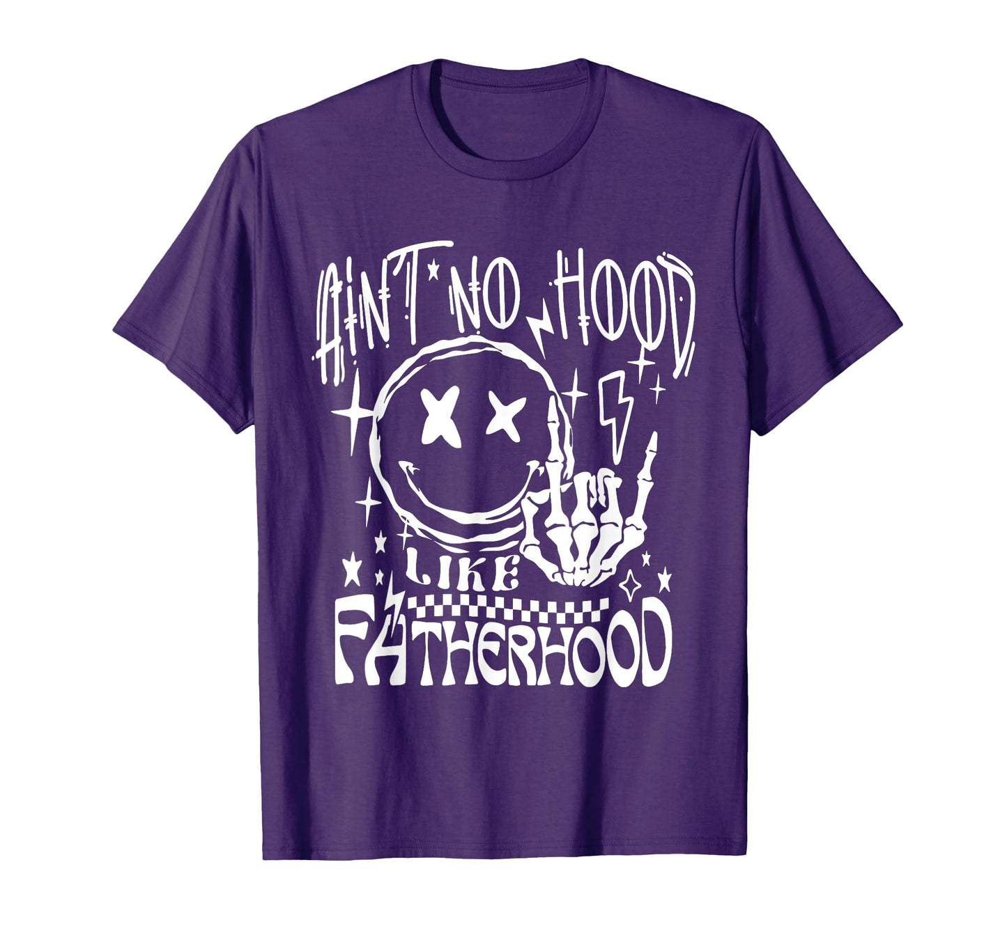 Aint No Hood Like Fatherhood New Dad Father's Day Dad Life T-Shirt
