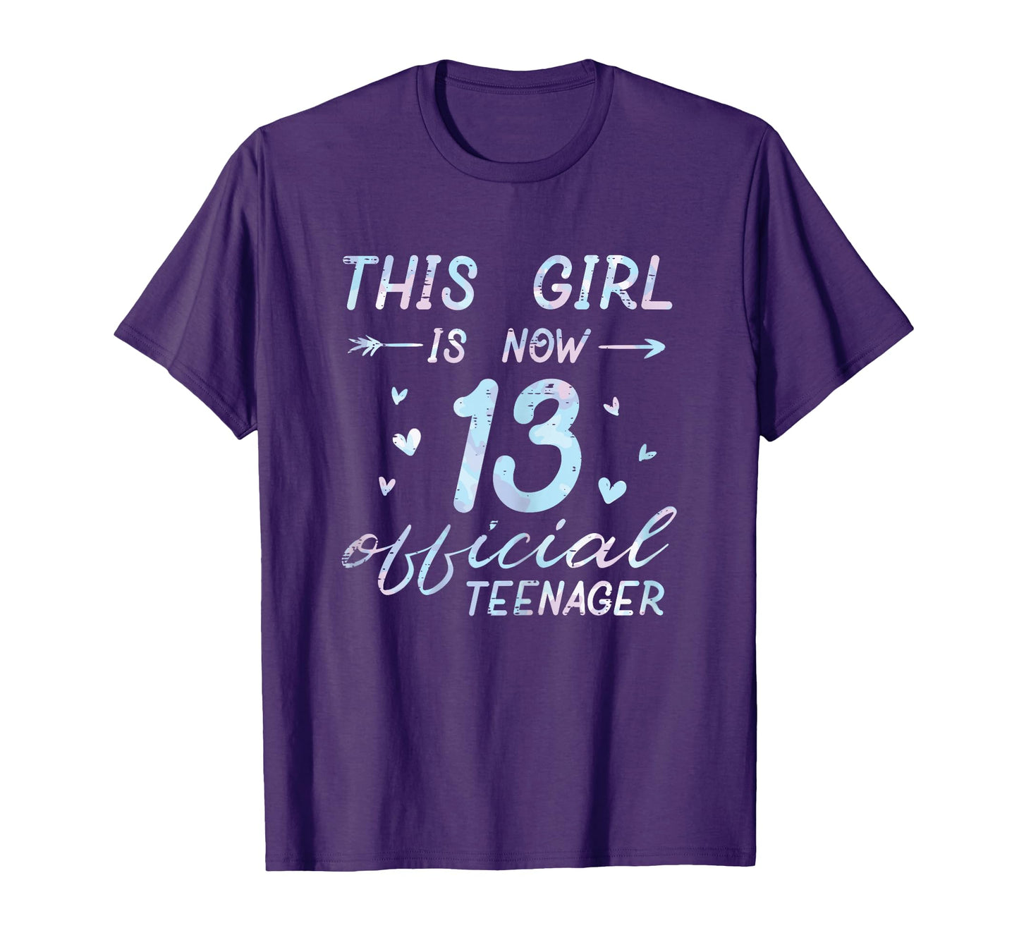 This Girl Is Now 13 Official Teenager 13th Birthday Teens T-Shirt