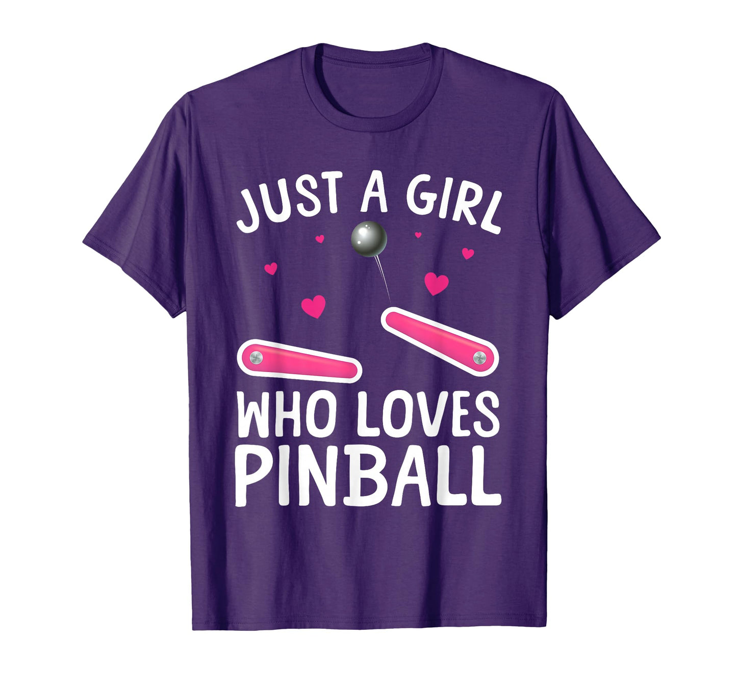 Pinball Art for Girls Women Pinball Machine Pinball Lover T-Shirt