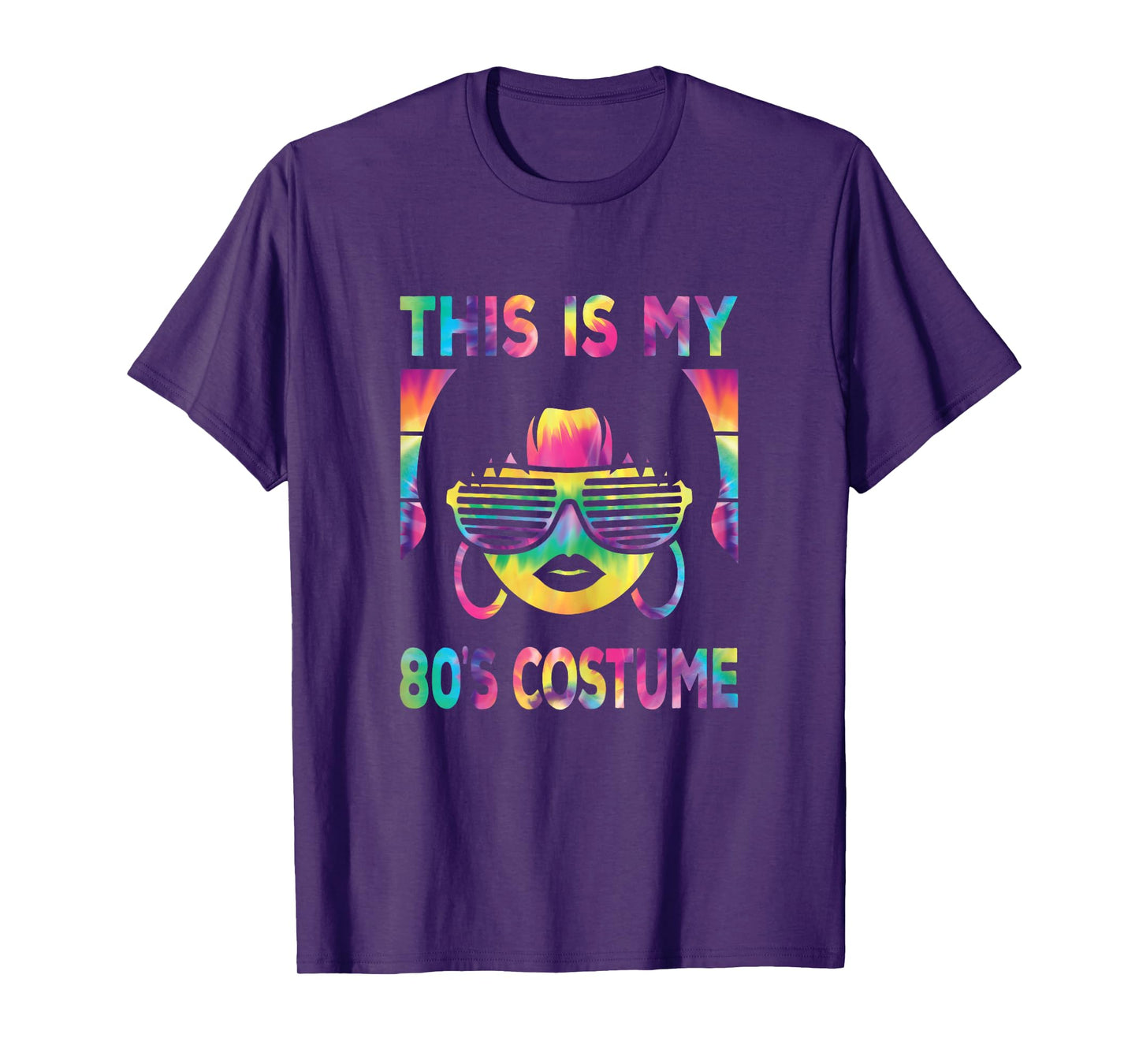 This Is My 80s Costume 1980s 80s Outfit Women Disco Party T-Shirt