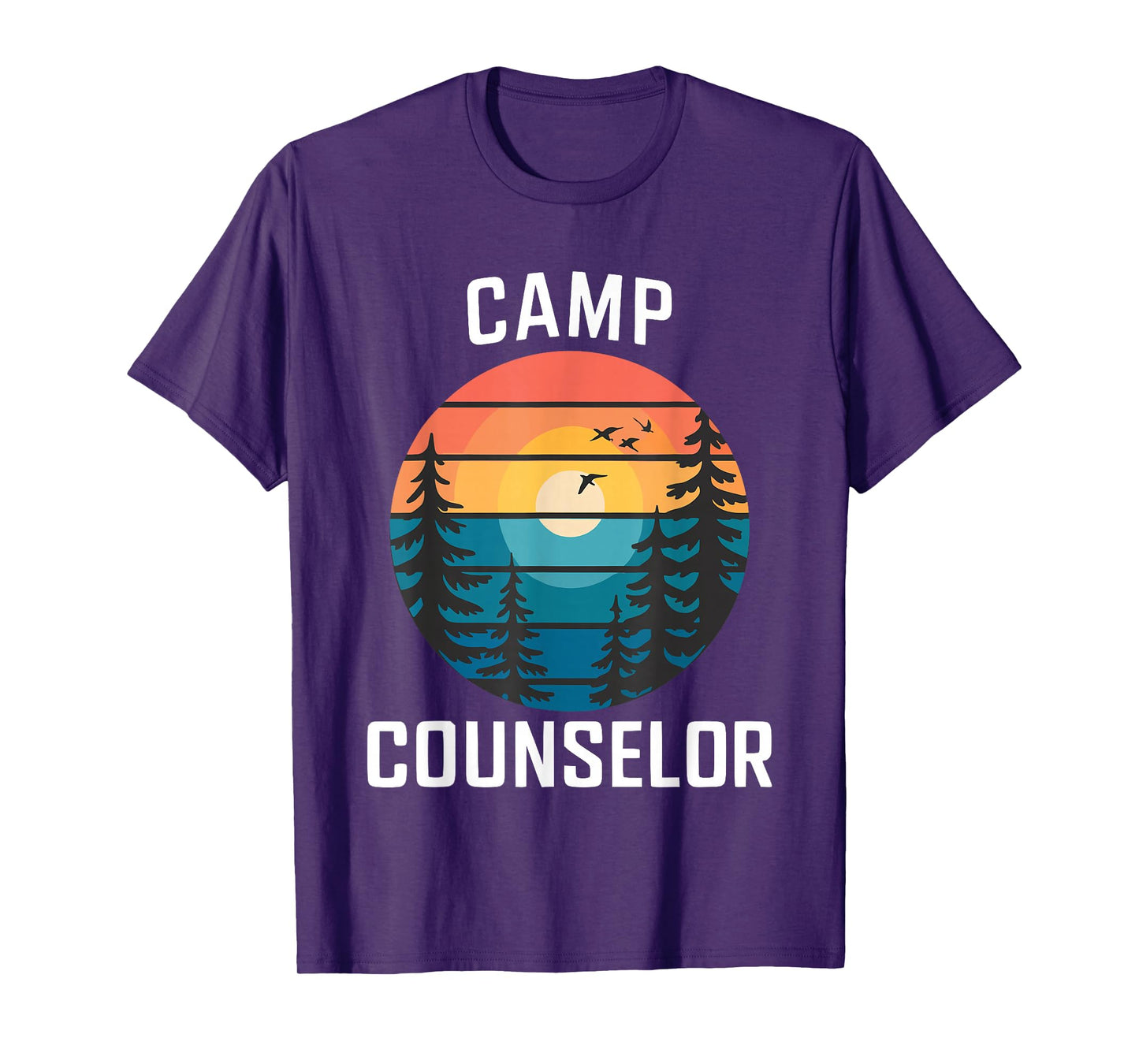 Camp Counselor Shirt Camper Summer Camping Staff T-Shirt