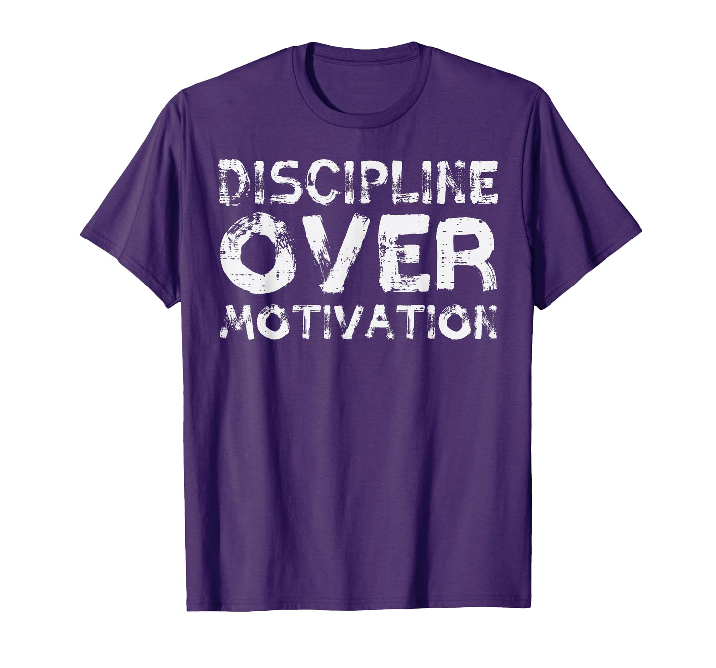 Gym Discipline Over Motivation Workout Fitness Men Women T-Shirt