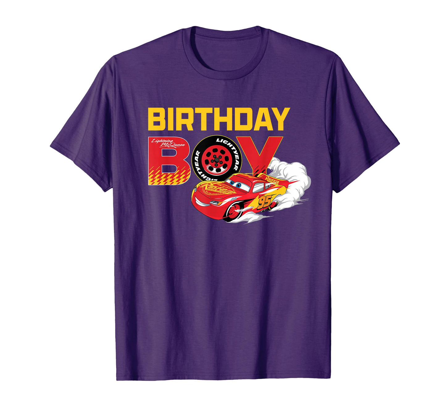 Disney & Pixar's Cars “Birthday Boy” Lightning McQueen T-Shirt