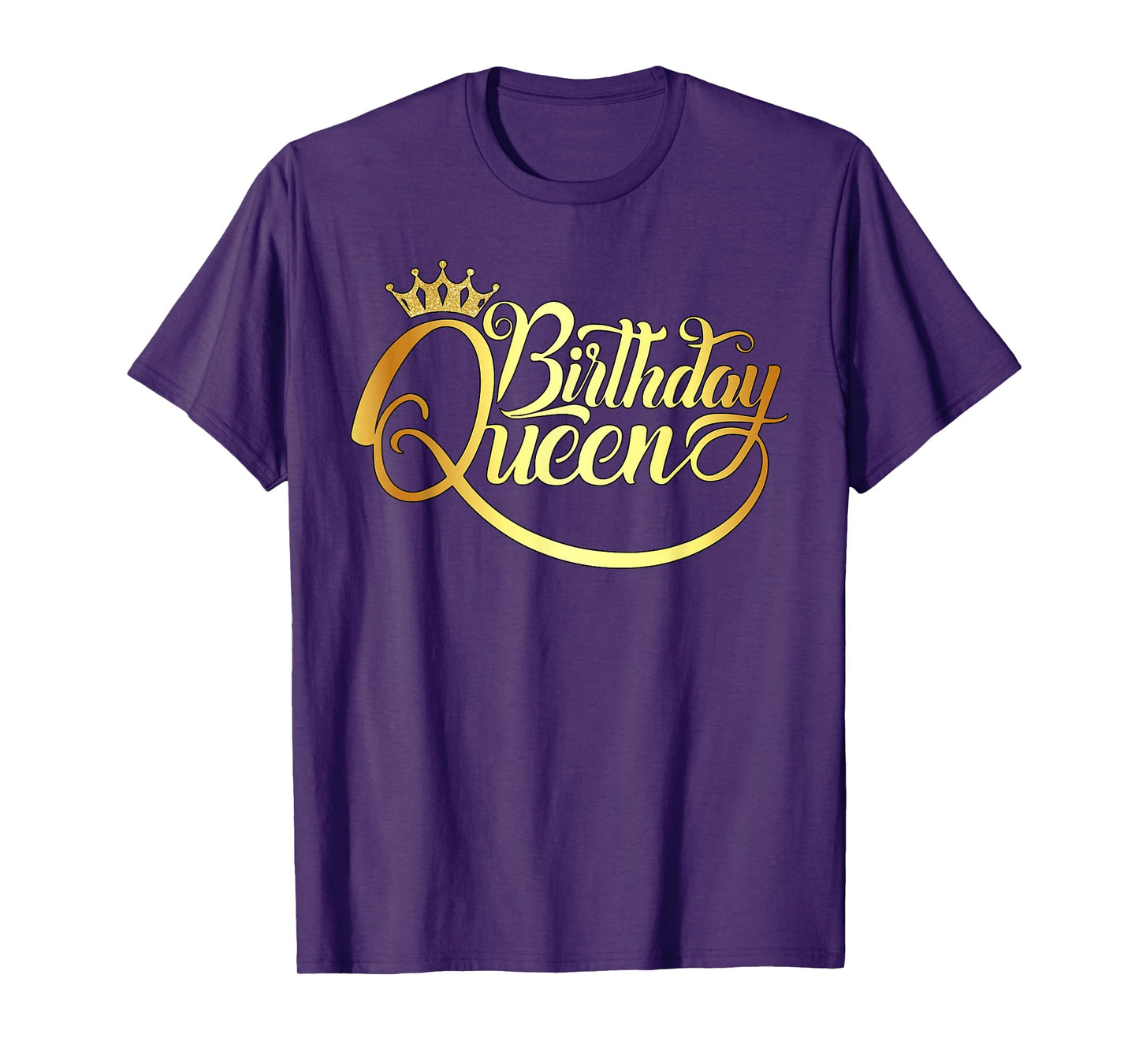 Birthday Queen Shirt for Ladies Birthday Crown Birthday Fun T-Shirt