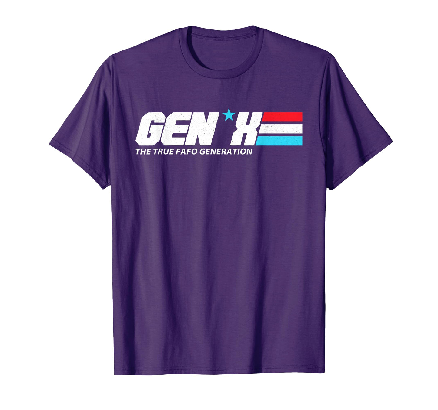 Gen X The True-FAFO Generation Retro Gen X 1965 1980 Saying T-Shirt