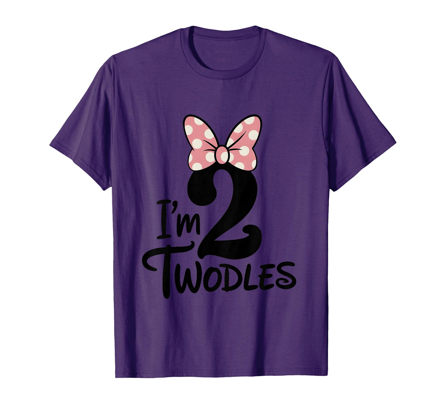 I’m Twodles 2nd Birthday Girl Design T-Shirt
