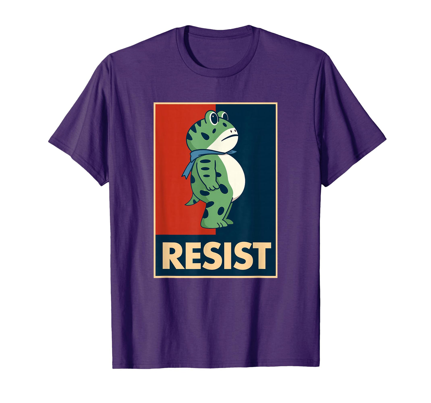Portland Frog Brigade Oregon Frogs Together Resist Strong T-Shirt