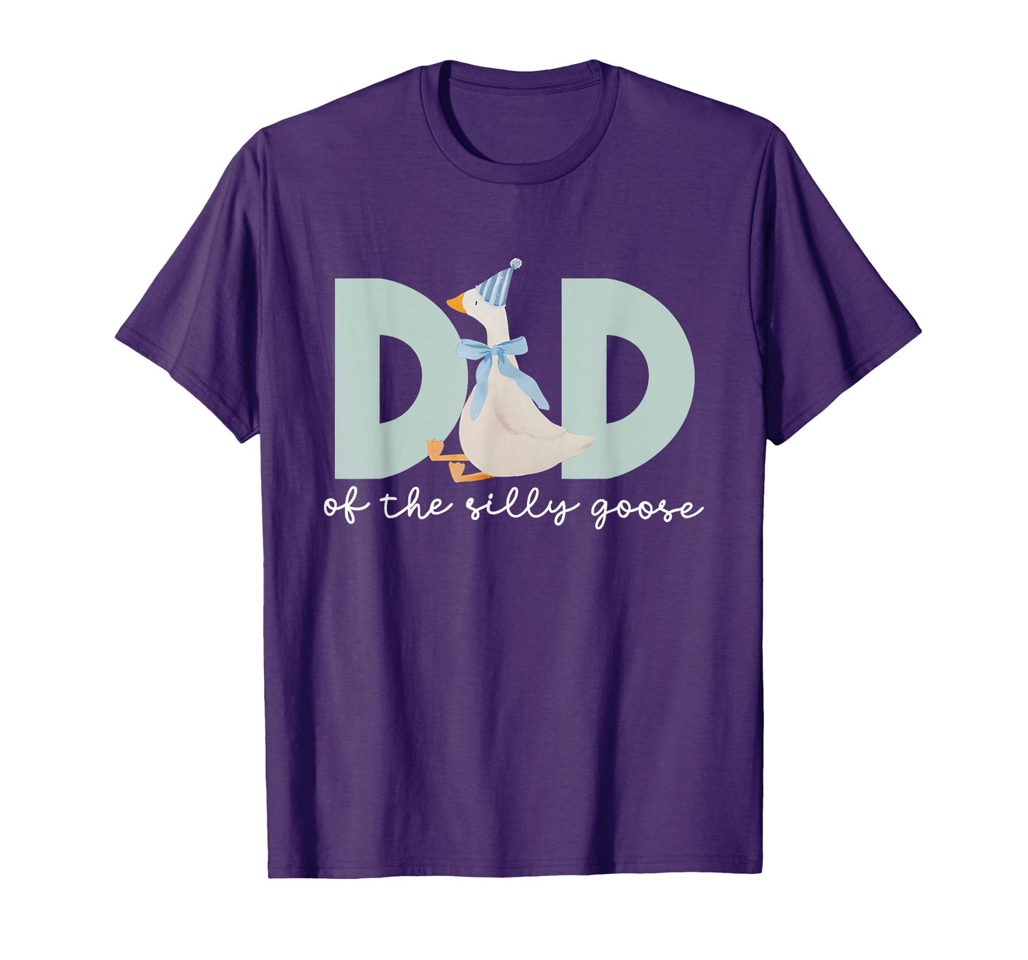 Dad Of The Silly Goose Silly Goose Birthday Matching Family T-Shirt