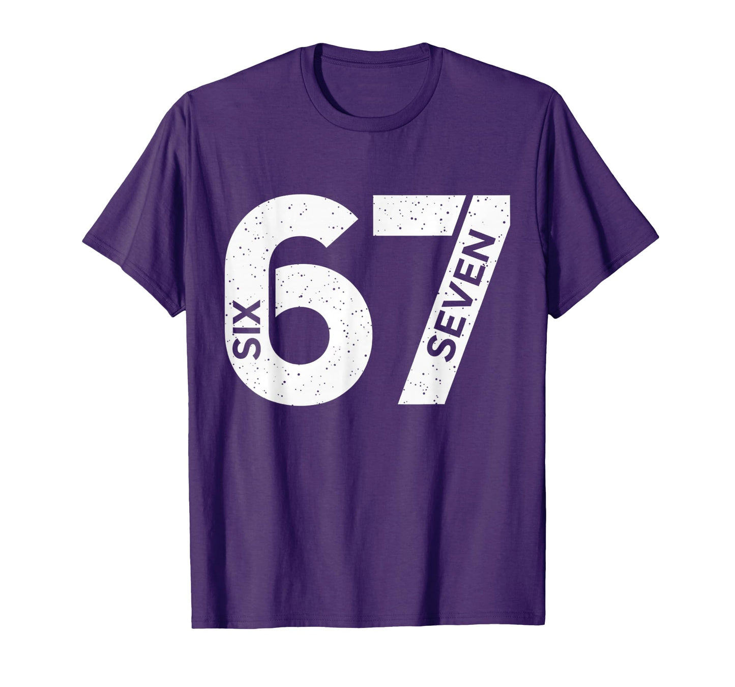 Cool Six Seven Number Gen Alpha Slang 6 7 Trending Meme T-Shirt