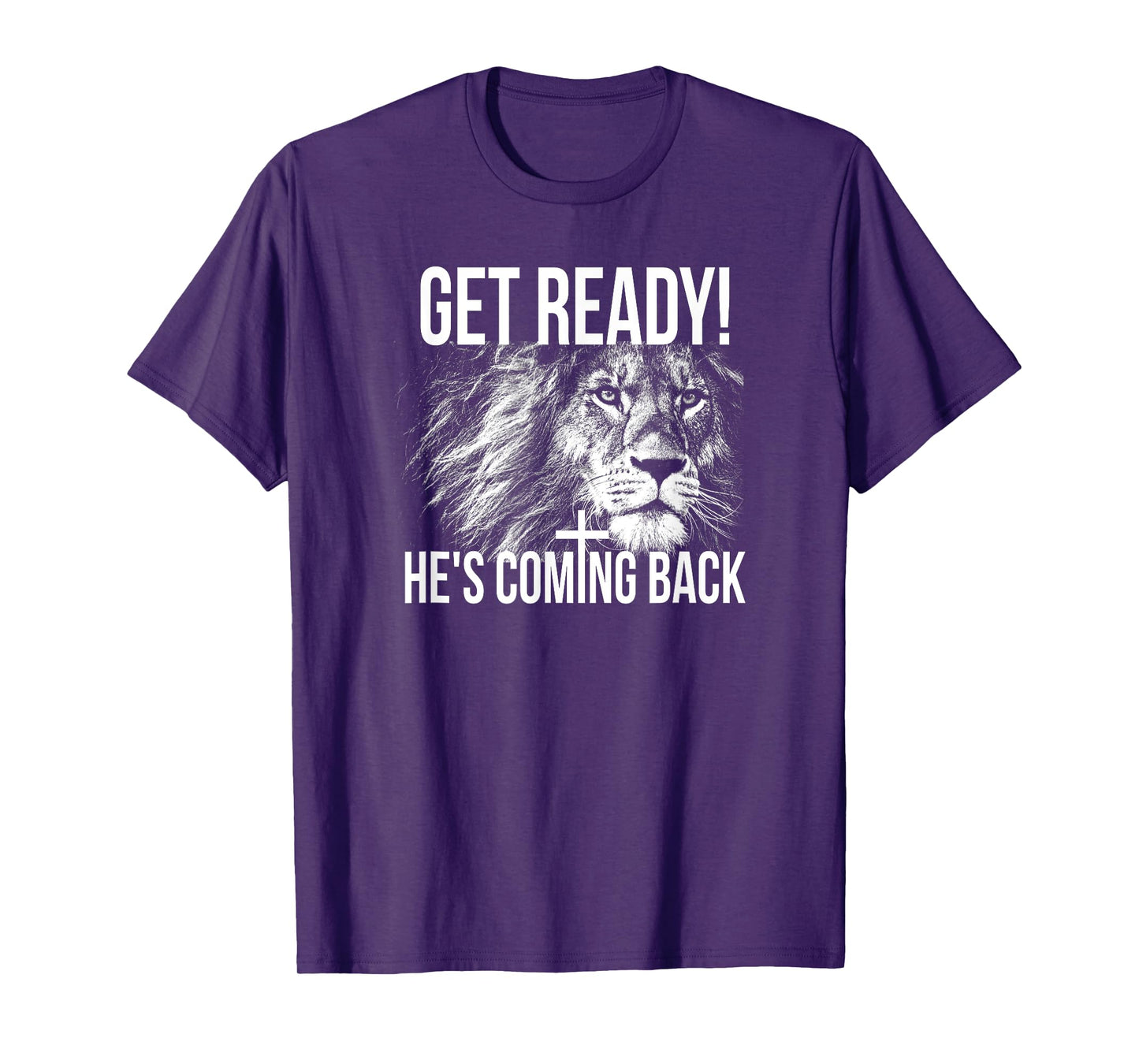 Christian Shirts For Men, He's Coming Back T Shirts T-Shirt