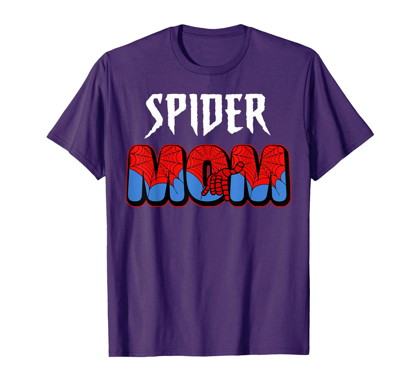 Women Spider Mom Mother's Day Matching Family Birthday T-Shirt