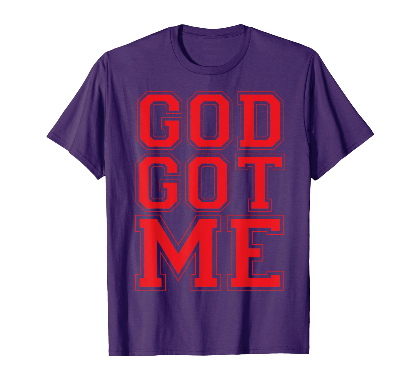 Christian T Shirts God Got Me (Red) T-Shirt