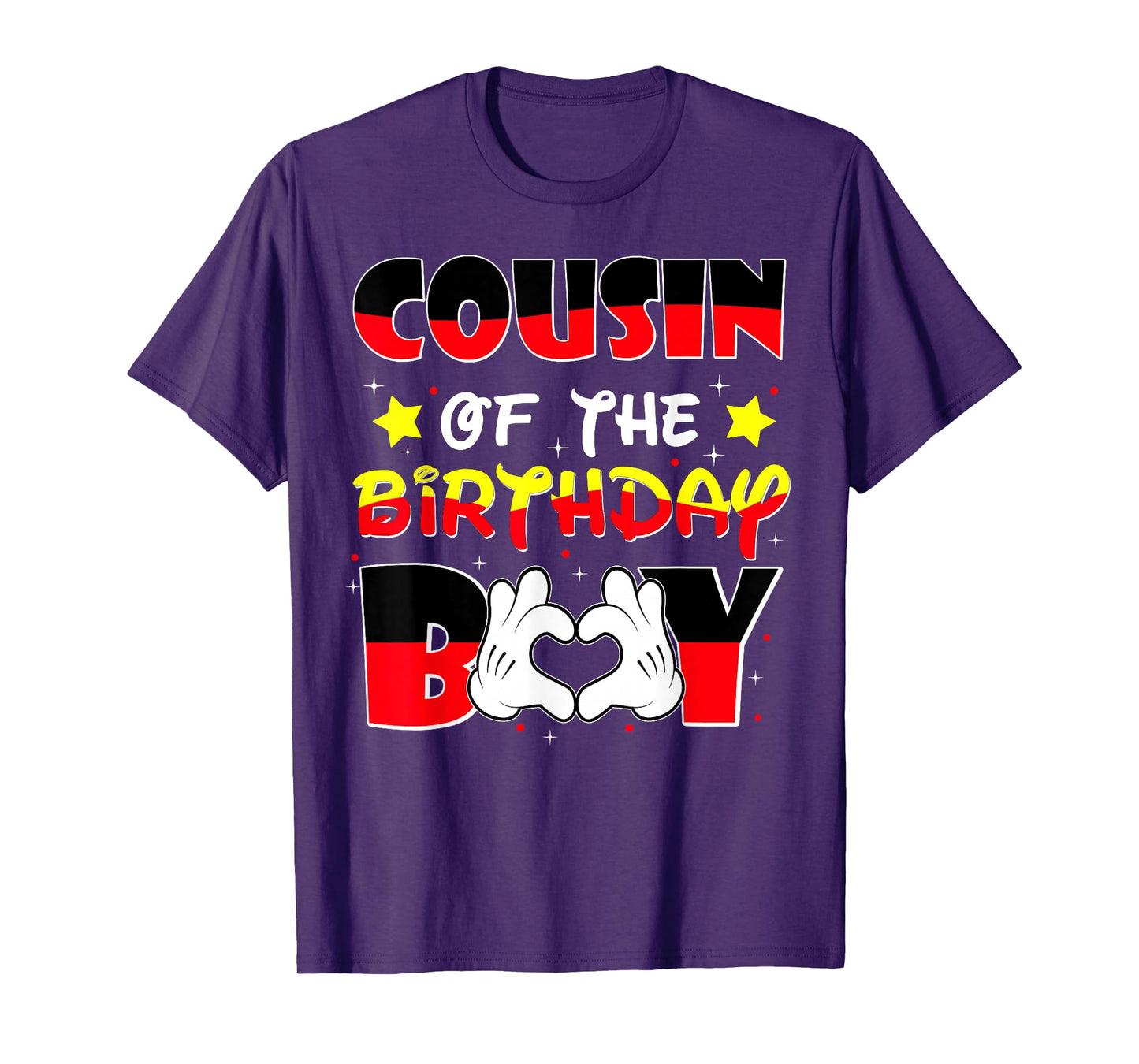 Cousin of The Birthday Boy Shirt Funny B-Day Family Matching T-Shirt
