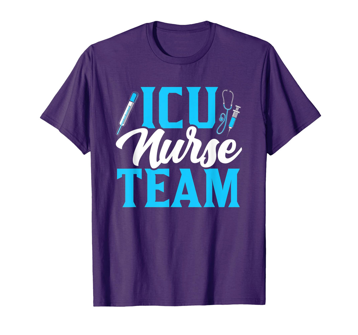 Icu Nurse Team Intensive Care Nursing Ice Hospital T-Shirt