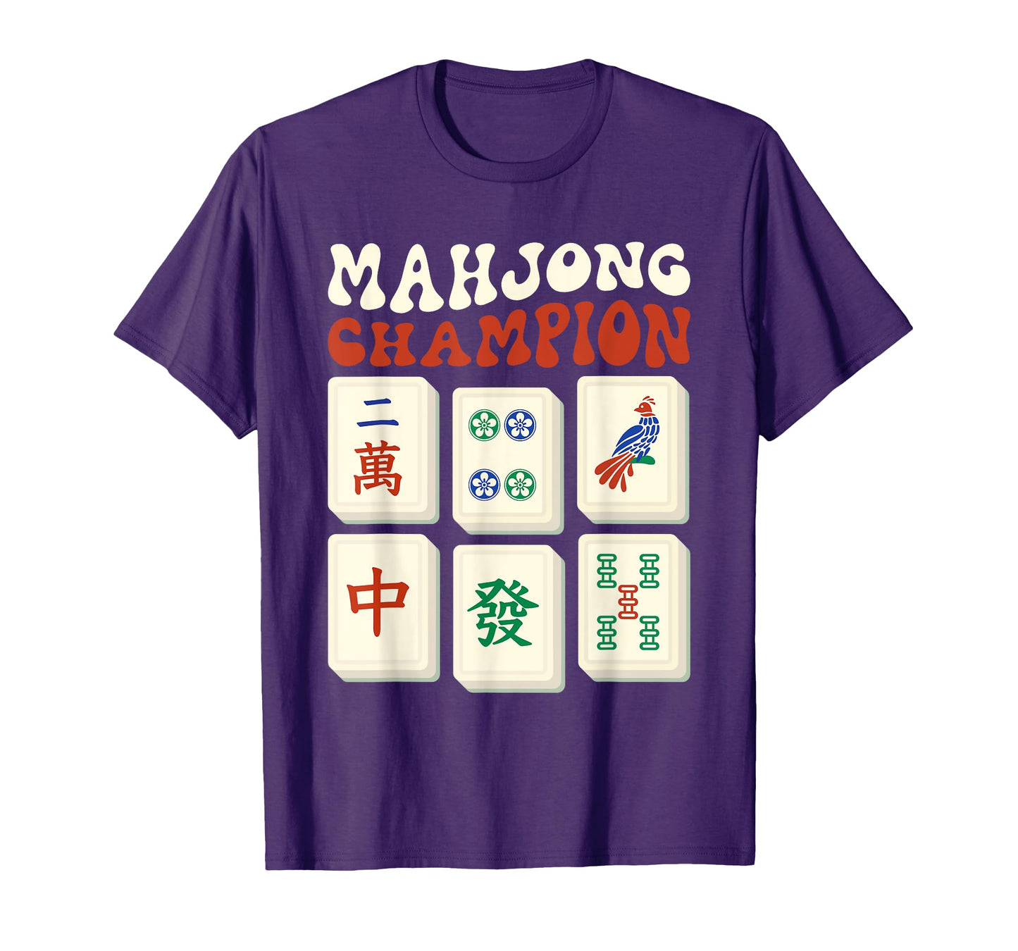 Kong Mahjong Kit Mah Jongg Player Equipment Game Night T-Shirt