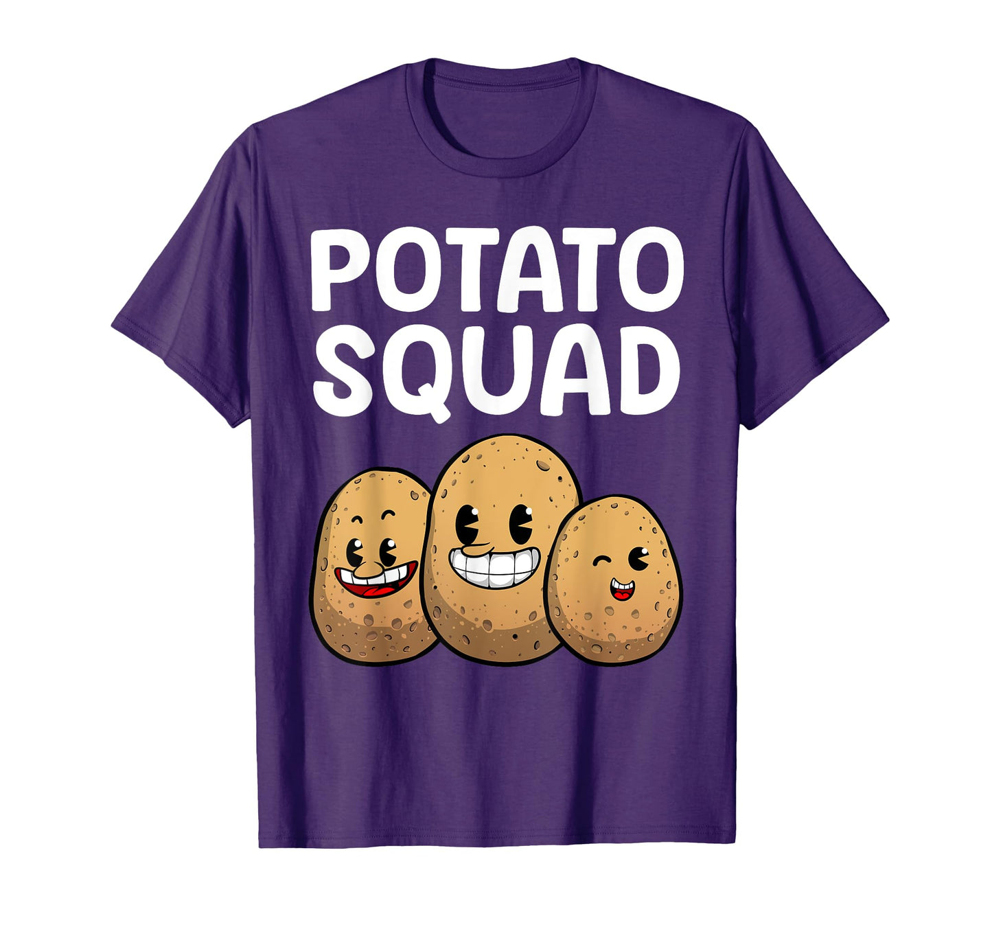 Cute Potato Novelty For Men Women Kid Adult Gag Potato Lover T-Shirt