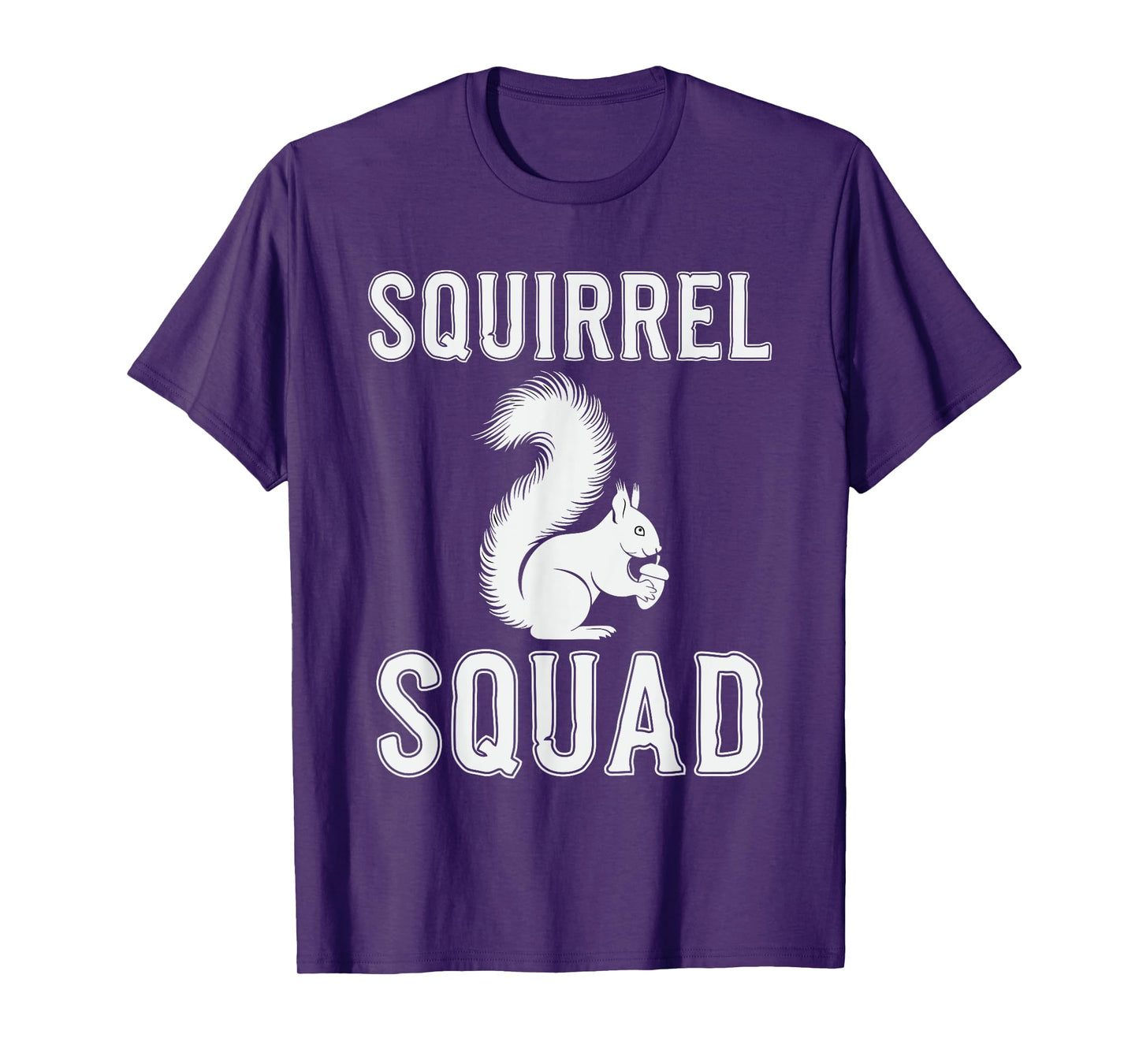 Funny Squirrel Squad Cute Squirrel Rodent Animal Lover T-Shirt