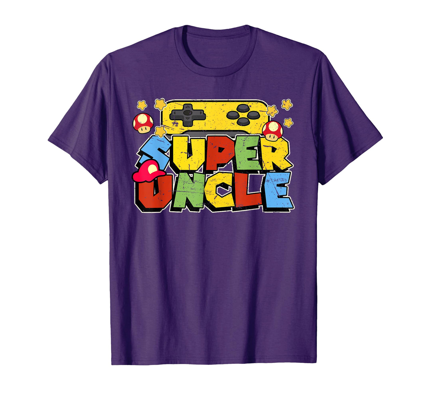Gamer Super Uncle Funny Father Day Gifts For Uncle T-Shirt