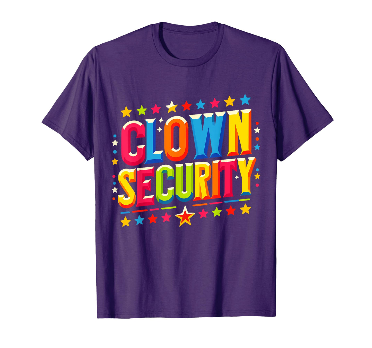 Clown Security Halloween Costume T-Shirt