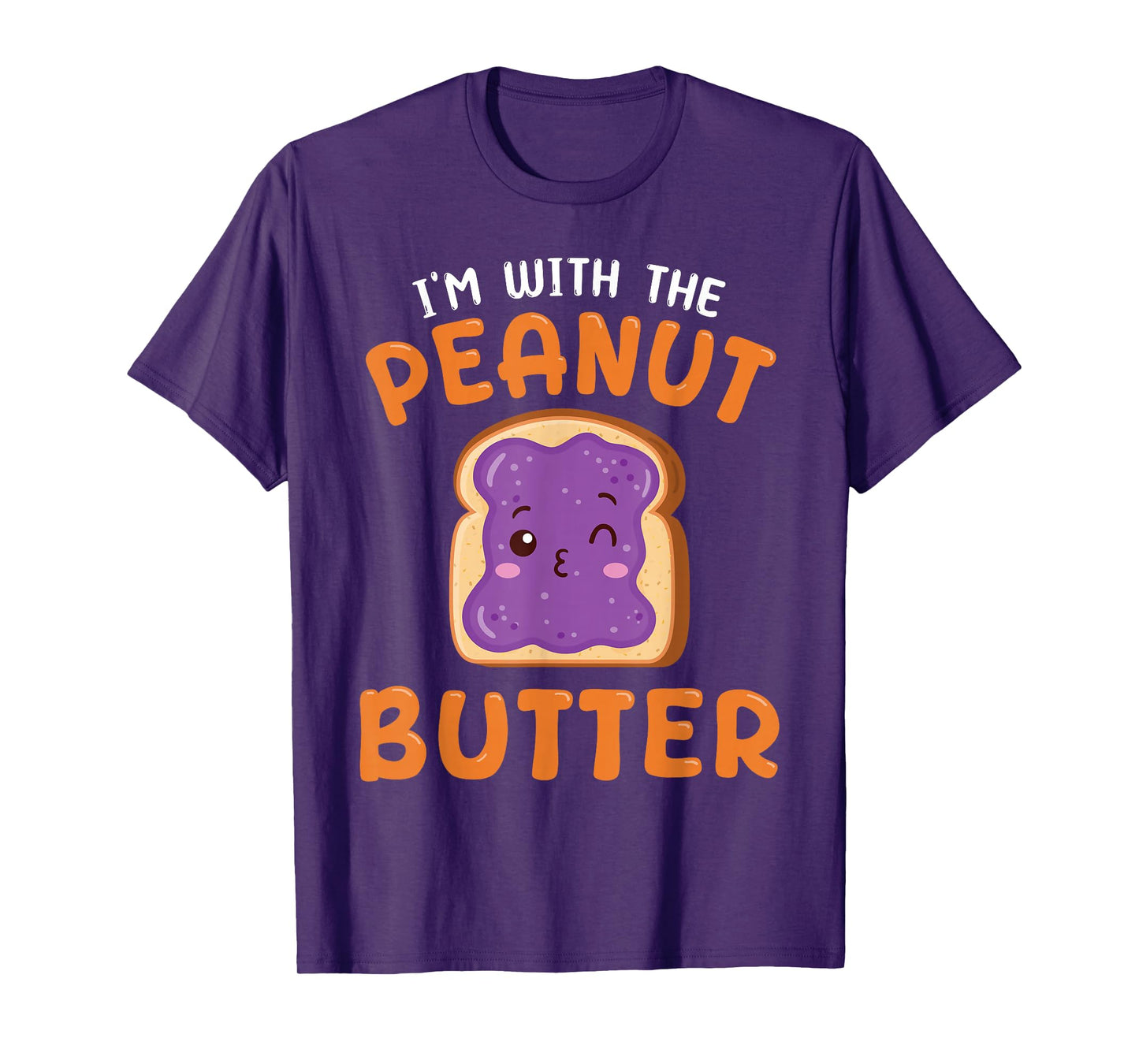 Jelly-Peanut Butter Funny Matching Couple Best Friend T-Shirt