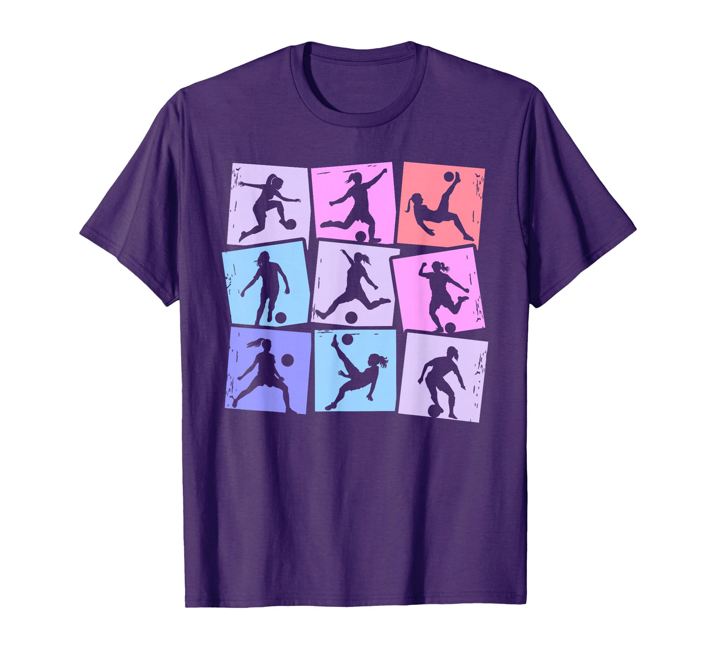 Soccer Girl Kids Women T-Shirt
