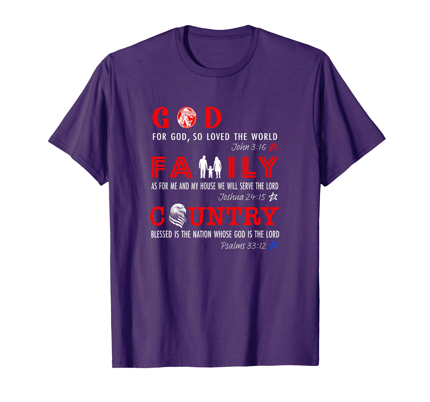 God Family Country T-Shirt