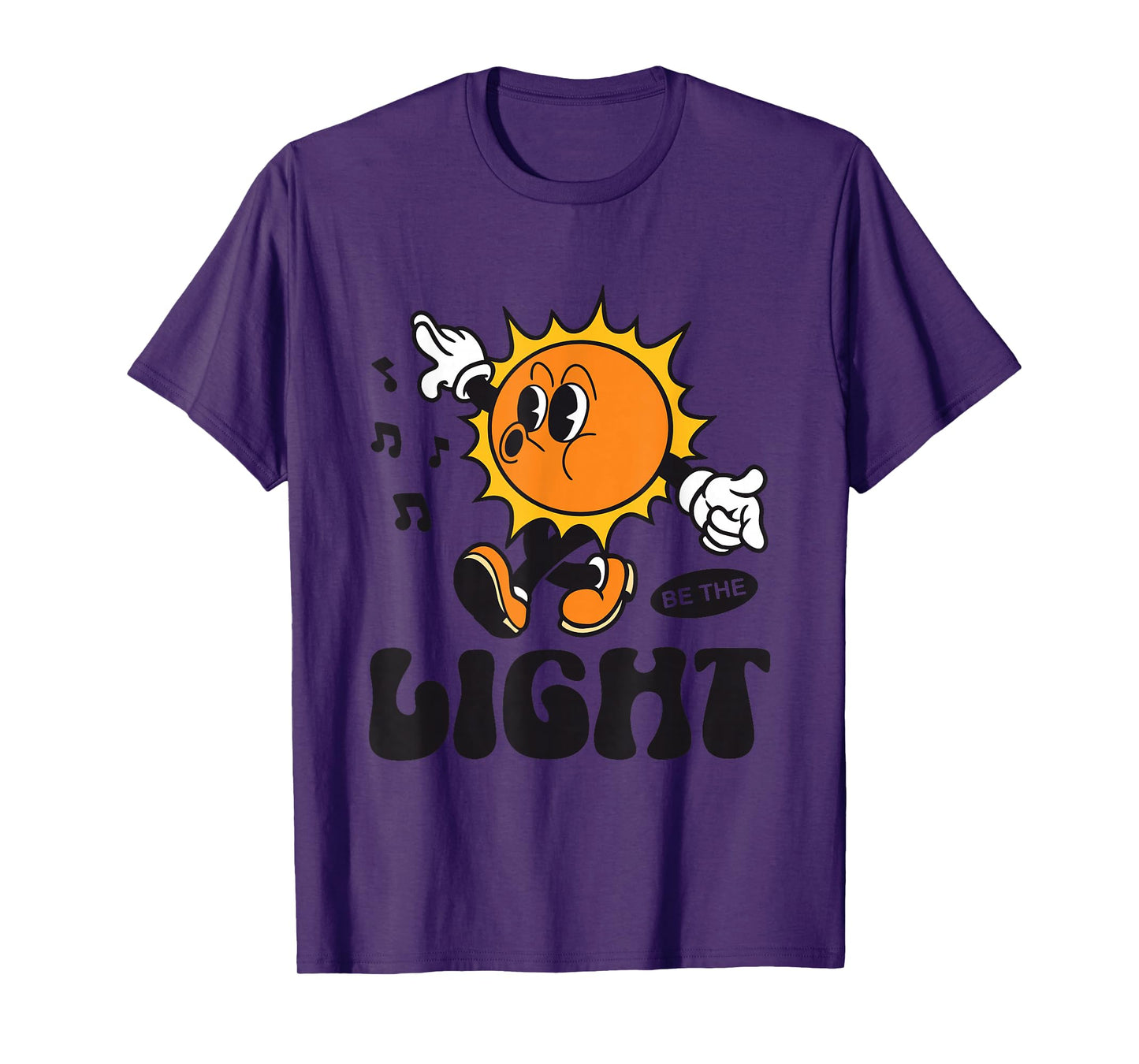 Christian Y2K Graphic Tee Faith Streetwear Be The Light T-Shirt