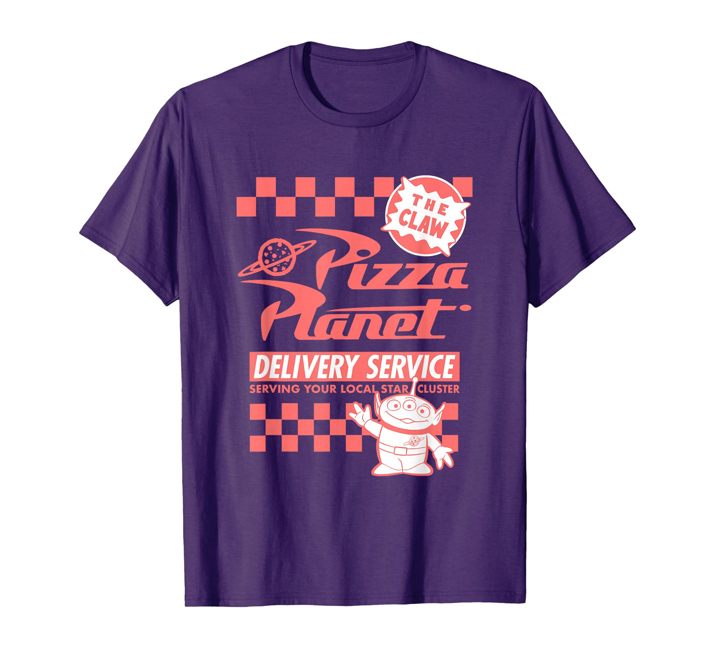Disney Pixar Toy Story Pizza Planet Alien The Claw T-Shirt
