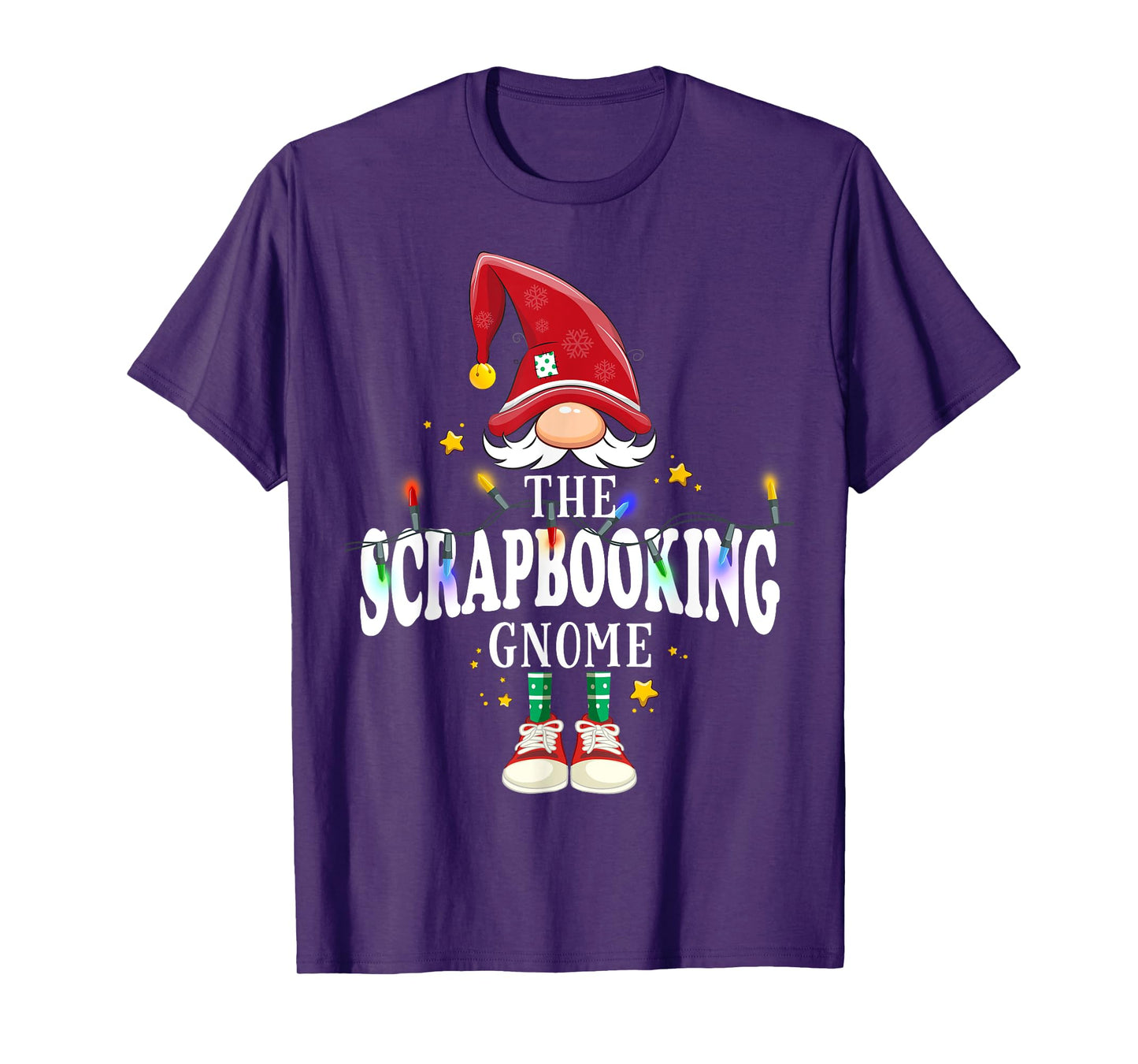 Christmas The Scrapbooking Gnome X-Mas Matching PJS T-Shirt