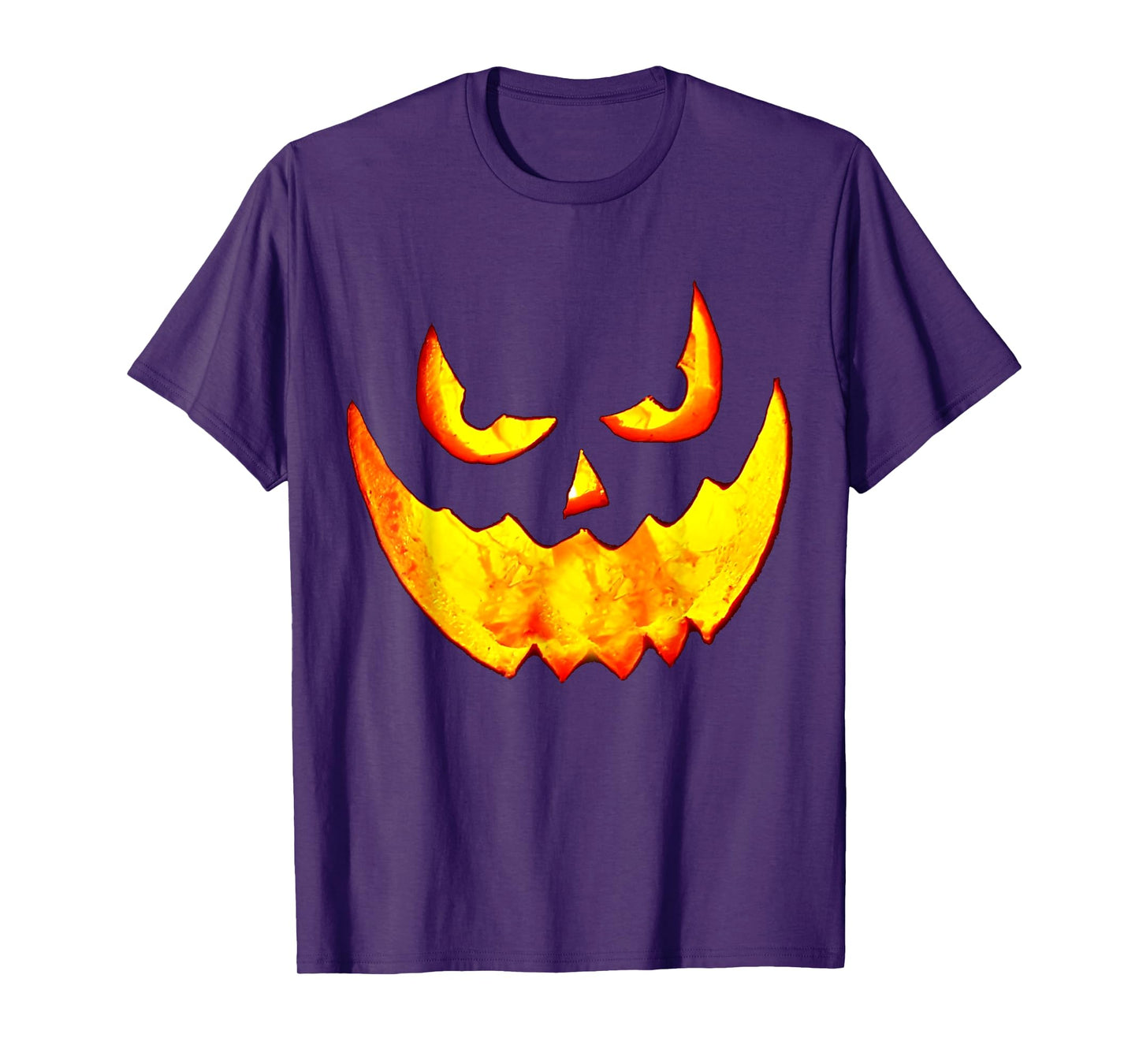 Jack O Lantern Scary Pumpkin Halloween Costume T-Shirt
