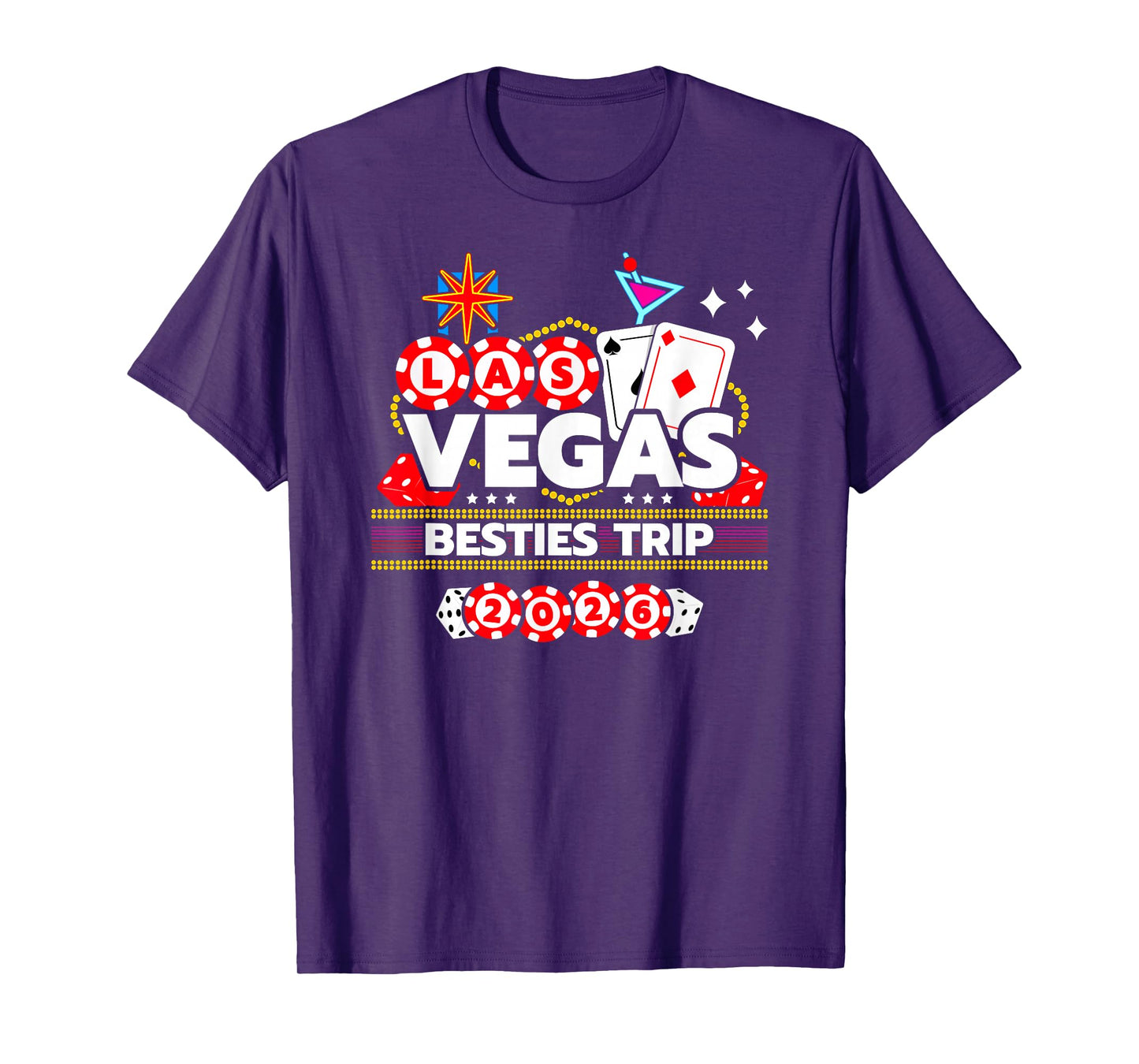 Las Vegas Vacation - Besties Trip - Vegas Girls Trip 2026 T-Shirt
