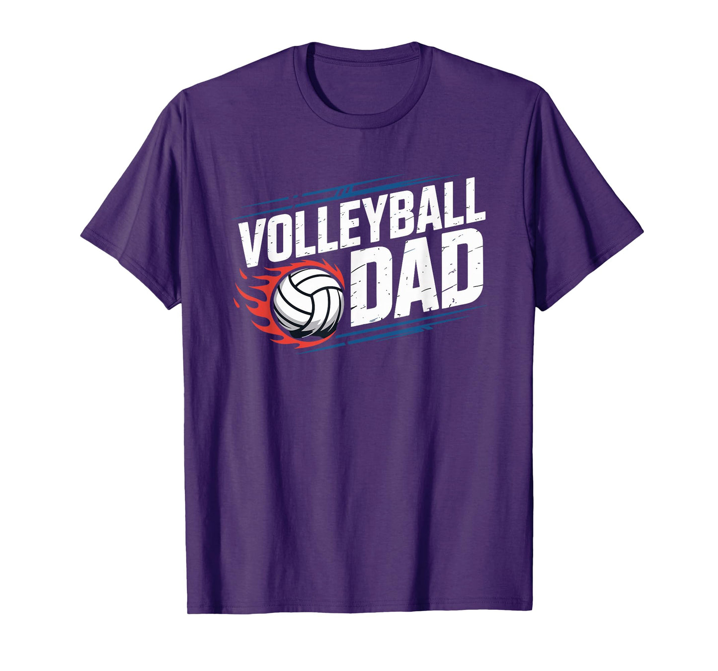Retro Vintage Volleyball Dad T-Shirt