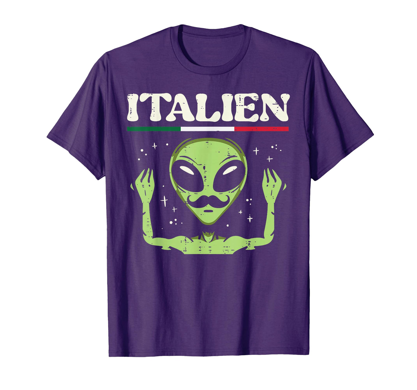 Italian Alien Italien Funny Italy Hand Gesture Men Women Kid T-Shirt