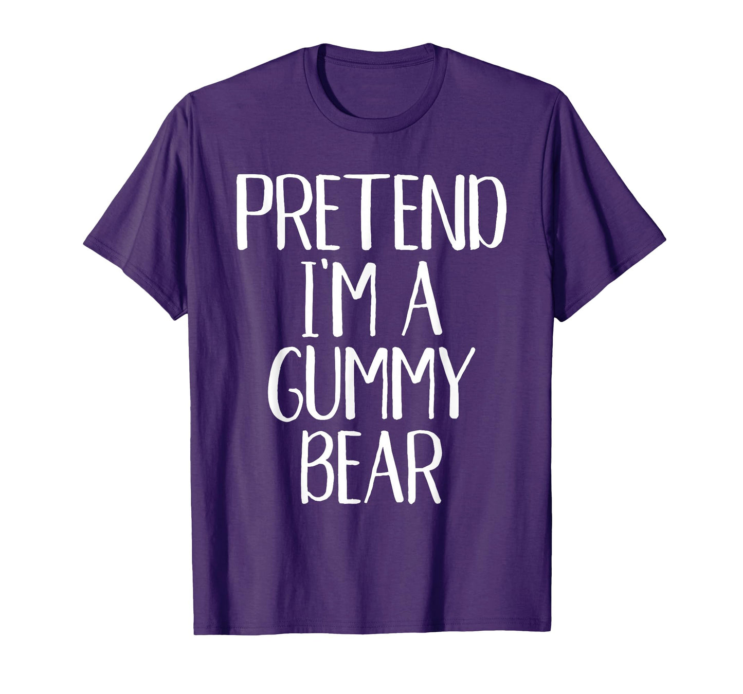Pretend I'm A Gummy Bear Costume Family Idea Halloween Party T-Shirt
