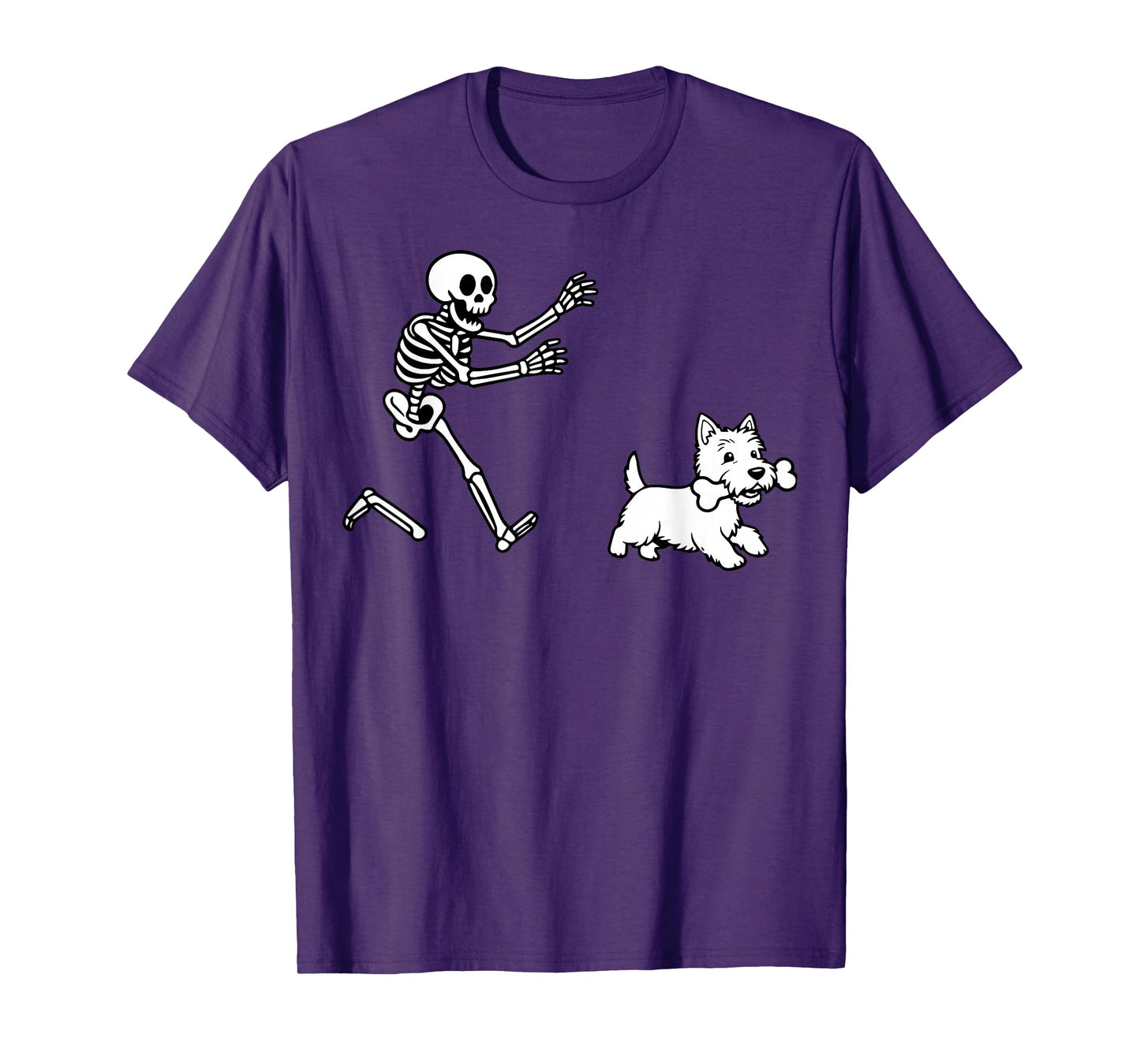Funny Wesite Running Skeleton T-Shirt