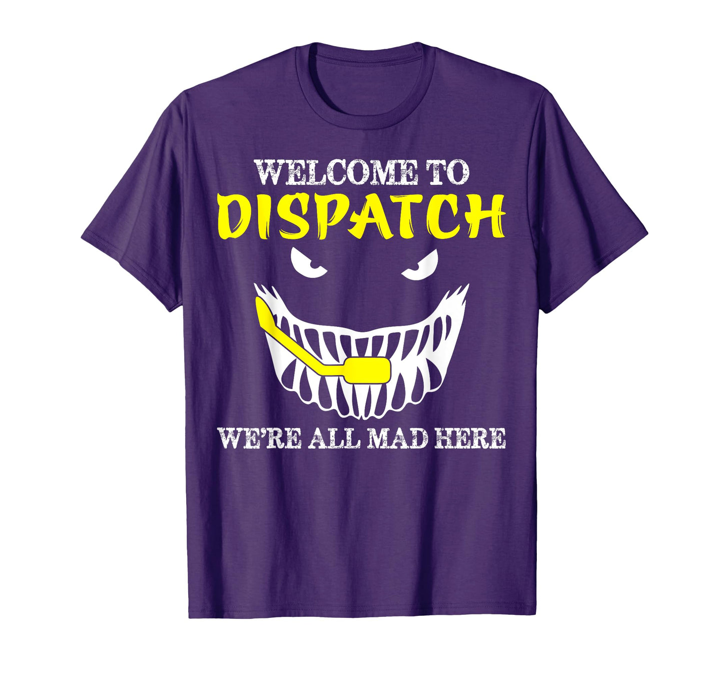 Welcome To Dispatch Funny 911 Dispatch Halloween Spooky T-Shirt