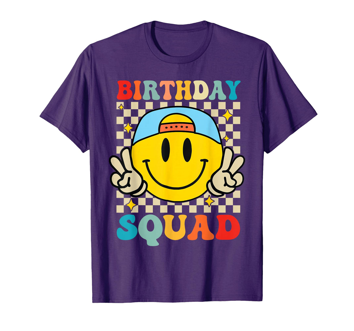Birthday Squad for Men Women Kids Funny Birthday Matching T-Shirt