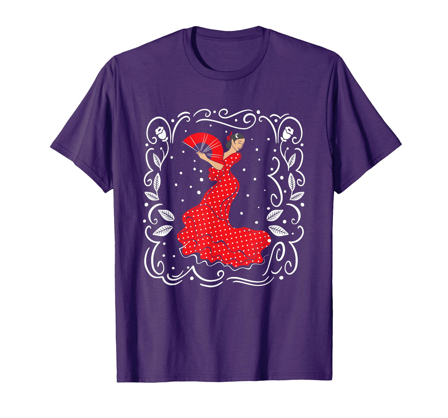 Beautiful Spain Woman | Flamenco Dancer T-Shirt