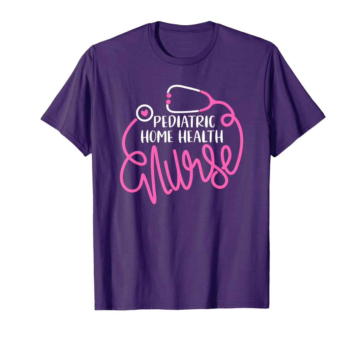 Cute Pediatric Home Health Nurse RN Peds Home Care Nursing T-Shirt