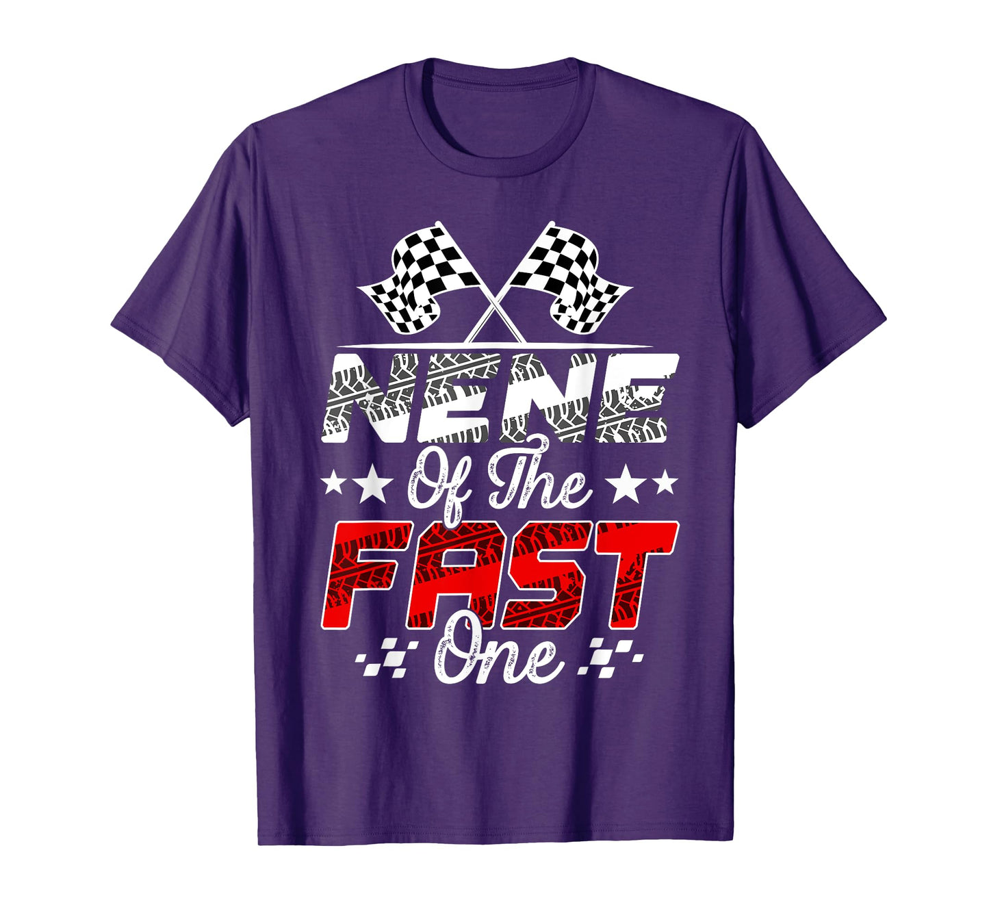 Nene Of The Fast One First Birthday Racing Car Family T-Shirt