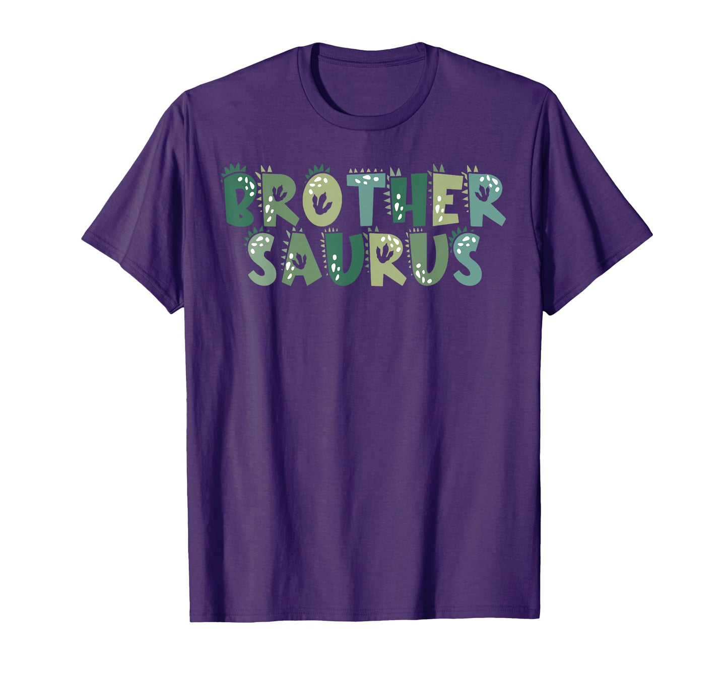 Brother Saurus Bro Dinosaur Birthday Boy 1st Family Matching T-Shirt