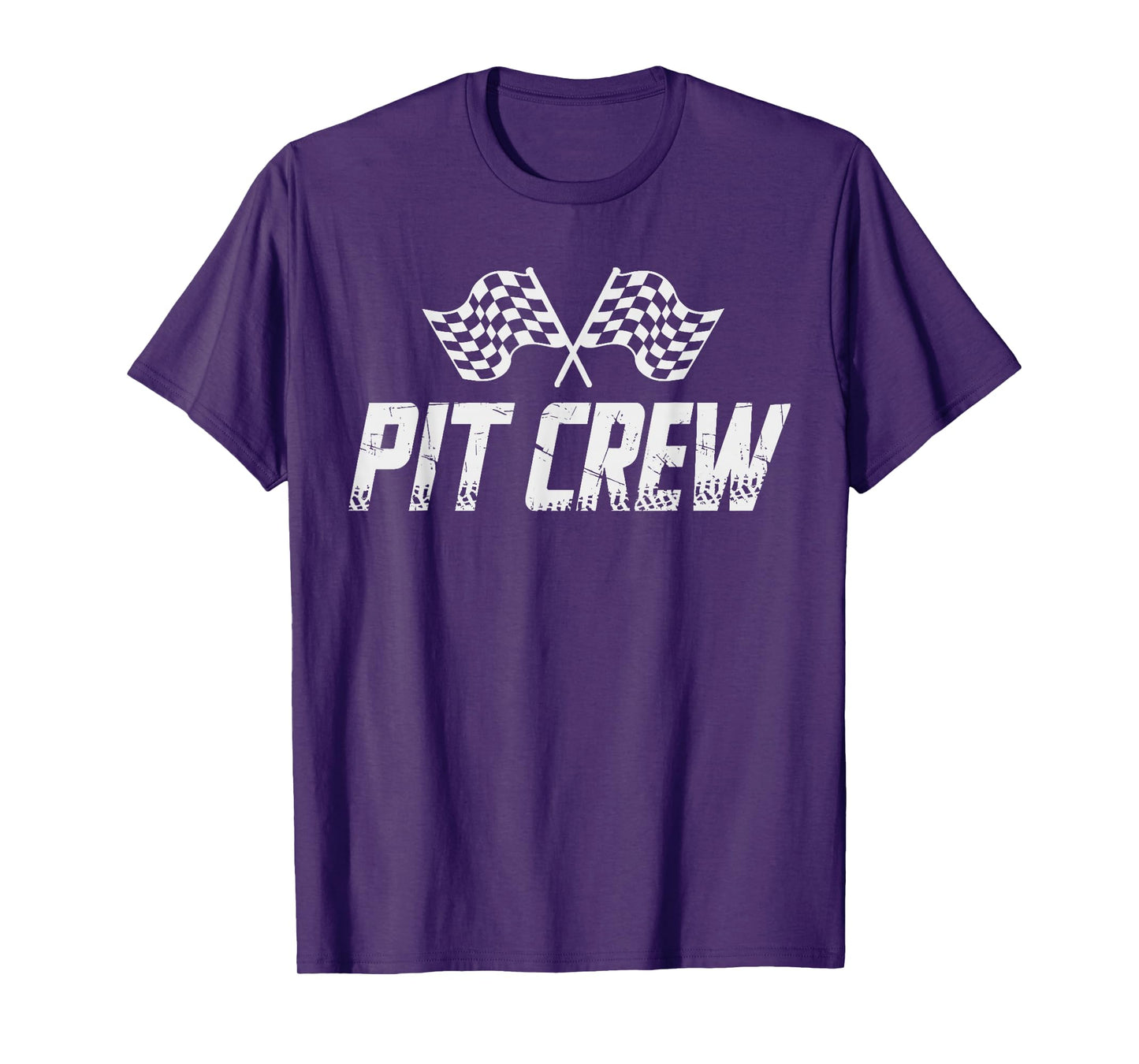 Pit Crew Birthday Family Matching car Racing T-Shirt