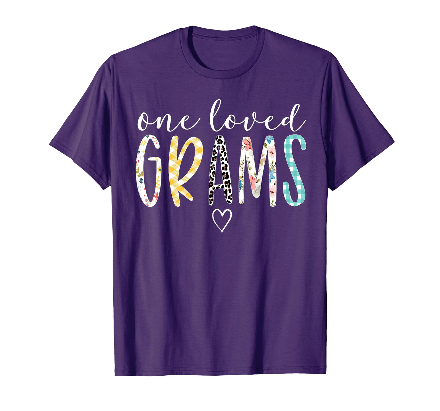 Grams Gifts Women One Loved Grams Mother's Day T-Shirt