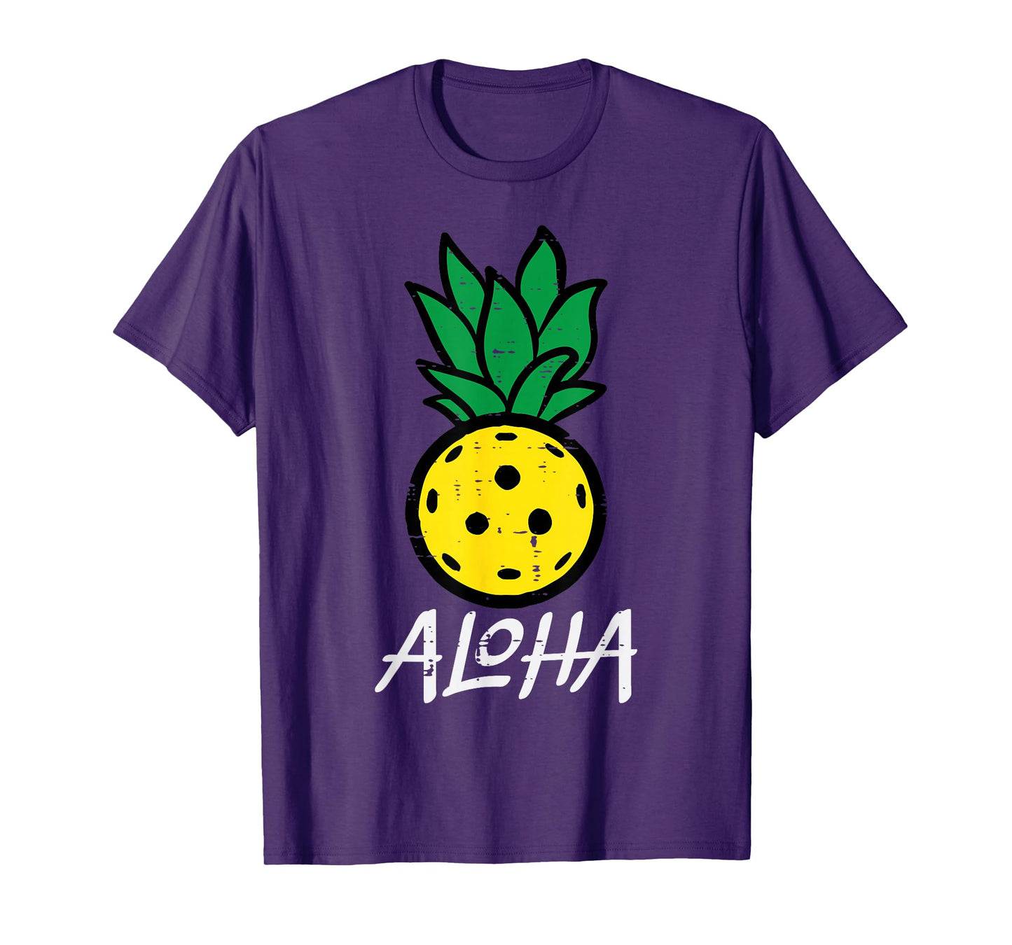Pickleball Pineapple Aloha Pickle Ball Hawaii Men Women Kids T-Shirt