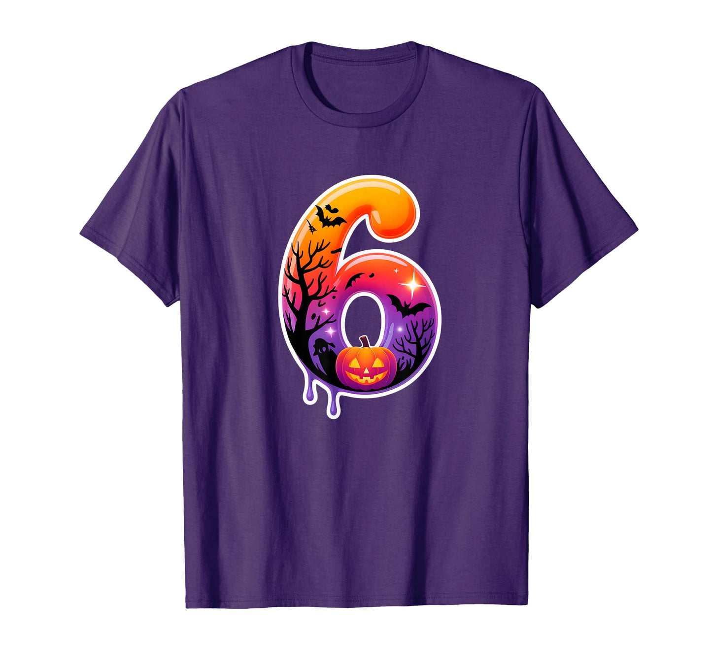 Six Seven 67 6 7 Meme Design Funny Ice Cream Drip Costume T-Shirt