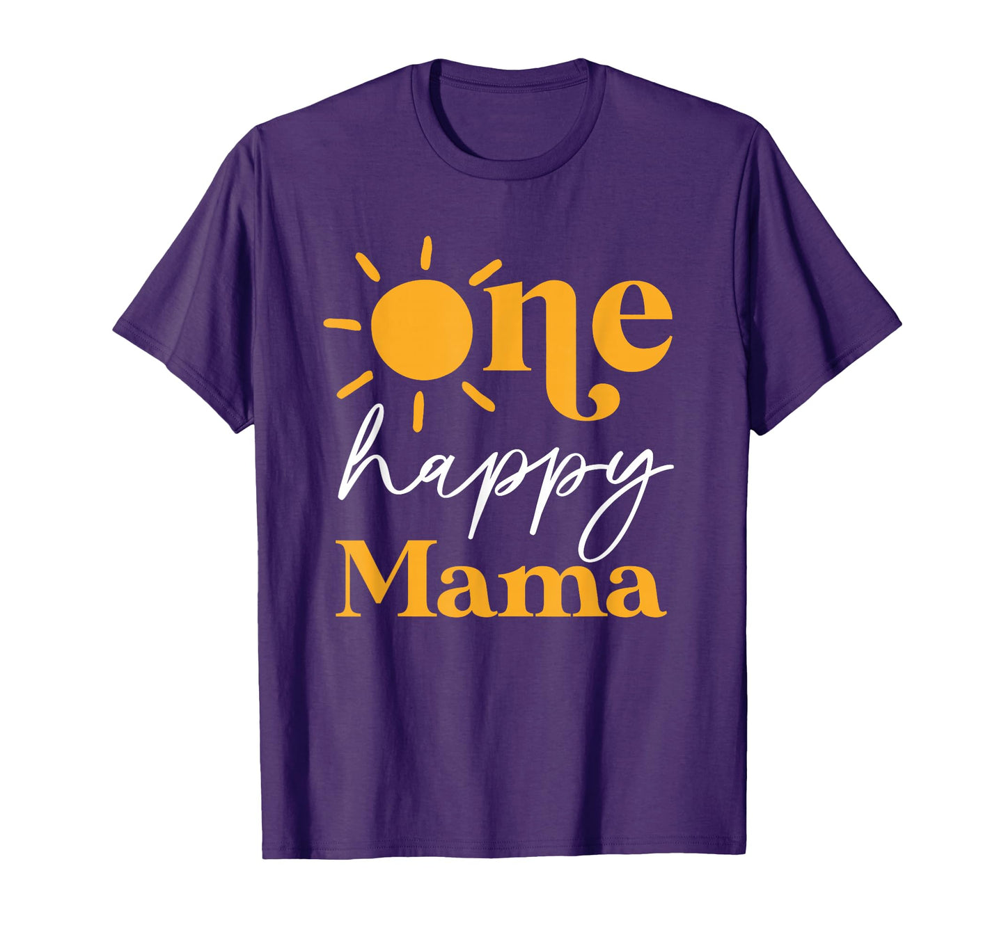 One Happy Mama of The Birthday First Trip Around the Sun T-Shirt