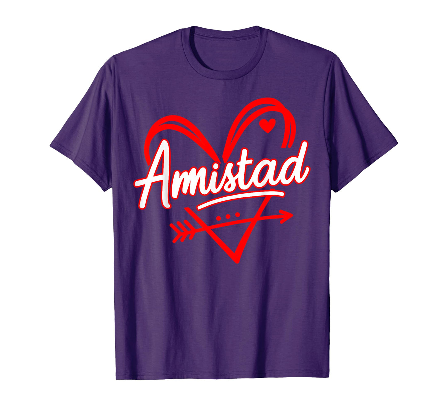 Amistad Heart House of Friendship School Spirit T-Shirt