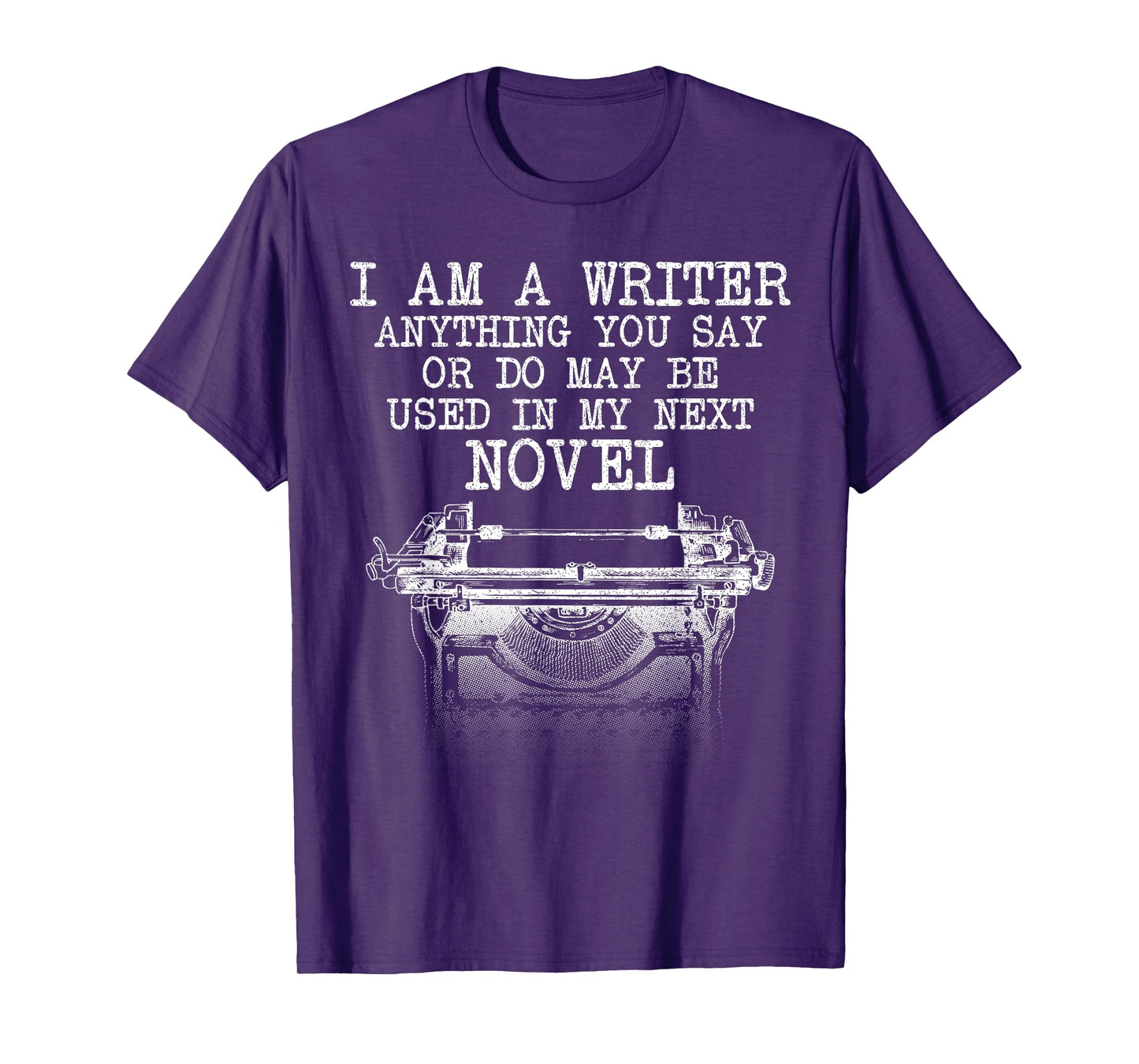 Funny Book Writer Gift Author Accessories & Stuff Cool Writer Art For Men Women Novel Author Writing Novelist T-Shirt