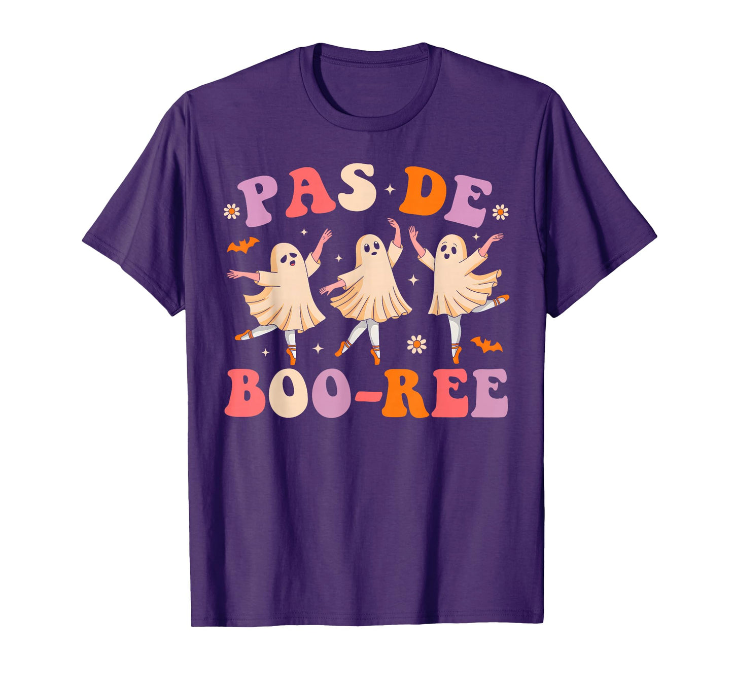 Pas de BOO-rée Ballet Ghost Dancer Dance Teacher Halloween T-Shirt