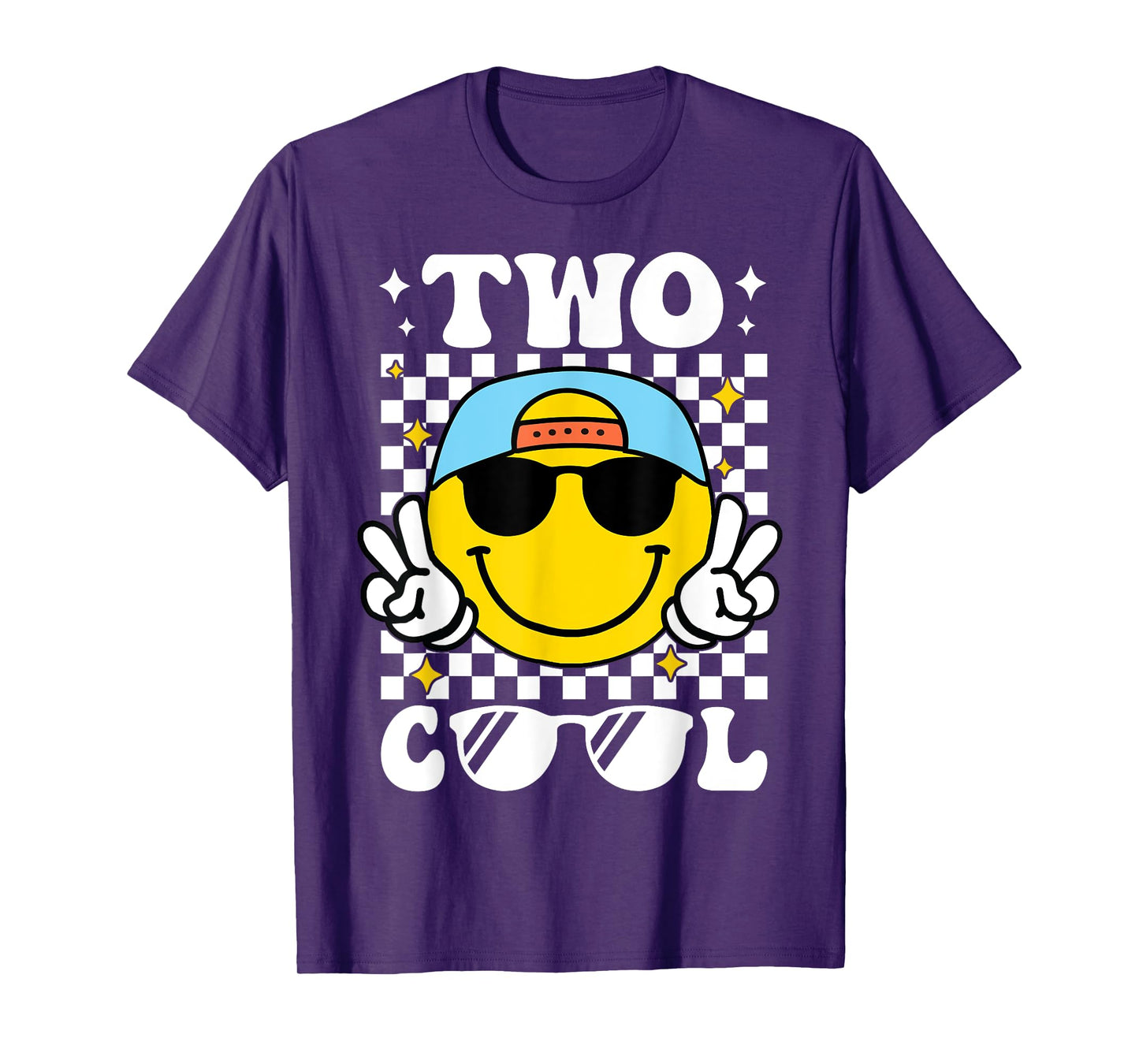 Two Cool 2 Years Old Birthday For Boy Birthday Party Boys T-Shirt